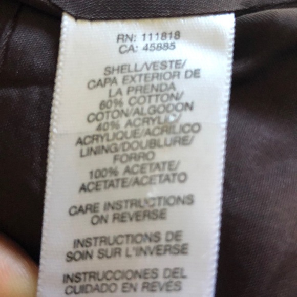 🥠MICHAEL KORS🥠CROPPED TWEED HERRINGBONE JACKET🥠 - Picture 8 of 8